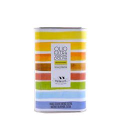 Bild von Muraglia Antico Frantoio - Olivenöl Kanister in Regenbogenfarben (Intensiv Fruchtig) - 1l