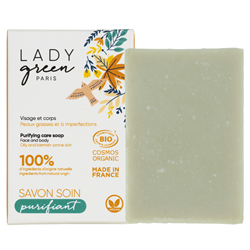 Bild von Lady Green Purifying care soap face & body - Seife - 100g