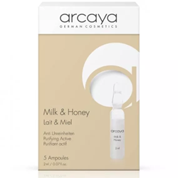 Bild von arcaya - Milk & Honey Ampullen - Anti-Pickel Ampulle - 5x2ml