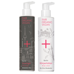 Bild von i+m Berlin - Duschgel Sheabutter Olive bio - 250 ml + i+m  Berlin - Körperlotion Sheabutter Olive - 200 ml