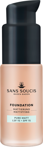 Bild von Sans Soucis - Pure Matte Foundation Light Beige - 30 ml