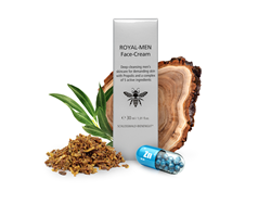 Zeige Details für Schloßwald-Bienengut - ROYAL Men - Gesichts-Fluid - 30 ml - Propolis Bild von Schloßwald-Bienengut - ROYAL Men - Gesichts-Fluid - 30 ml - Propolis