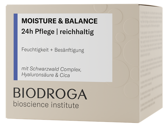 Bild von Biodroga Bioscience Institute - Moisture & Balance 24h Pflege reichhaltig - 50 ml