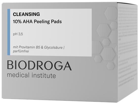 Bild von Biodroga Medical Institute - Cleansing 10% AHA Peeling Pads - 40 ml