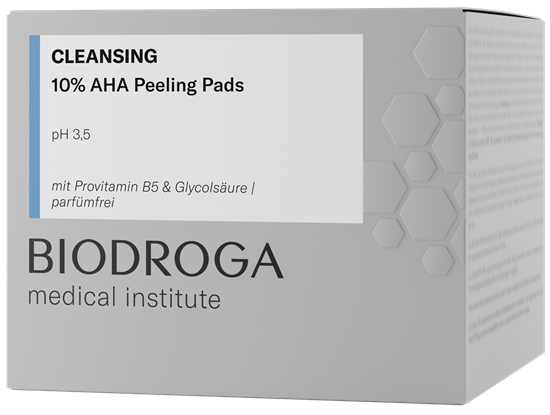 Picture of Biodroga Medical Institute - Cleansing 10% AHA Peeling Pads - 40 ml