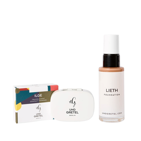 Bild von UND GRETEL - LIETH Foundation - Summer 04 + ILGE Translucent Powder - Clear 01