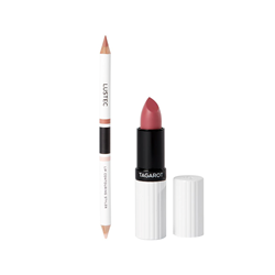 Picture of AND GRETEL - TAGAROT Lipstick - Rosé 01 + LUSTEC Lip Contouring Styler - Rosewood 02