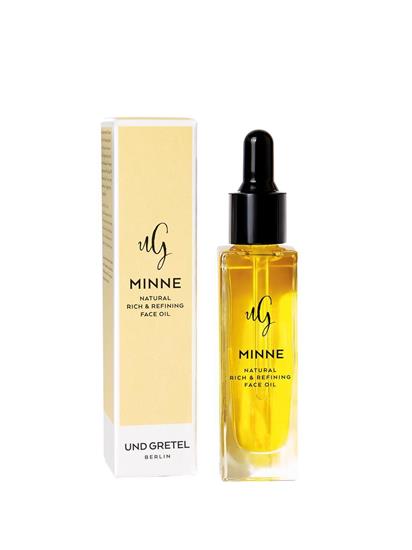 Bild von UND GRETEL - MINNE - Natural Rich & Refining Face Oil - 30 ml