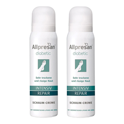 Bild von Allpresan - Diabetic Schaum-Creme INTENSIV + REPAIR mit Urea - 2 x 100 ml