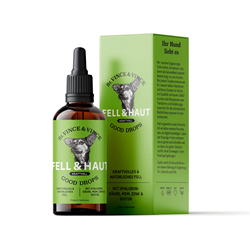 Bild von St. VINCE & VINCE - Fell & Haut Nahrungsergänzungsmittel für Hunde - 100 ml