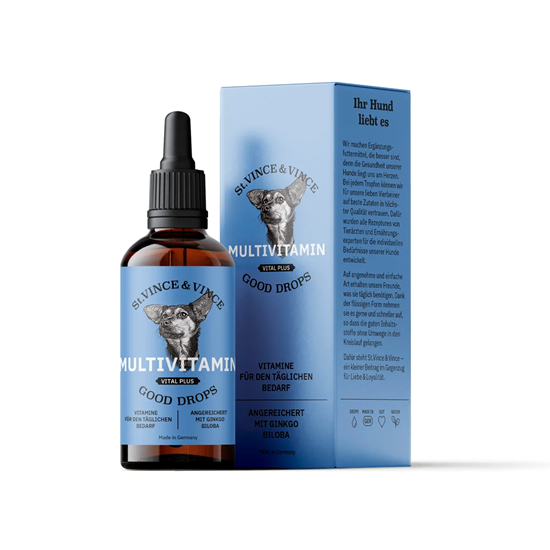 Bild von St. VINCE & VINCE - Multivitamin Vital Plus Nahrungsergänzungsmittel für Hunde - 100 ml