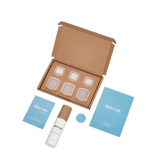 Bild von Zkin Lab - personalisierte Gesichtscreme mit Hautanalyse-Kit - mit Aloe Vera und Hyaluronsäure - 50 ml