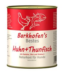 Bild von Barkhofen Tiernahrung - Naturkost für Hunde - Huhn + Thunfisch