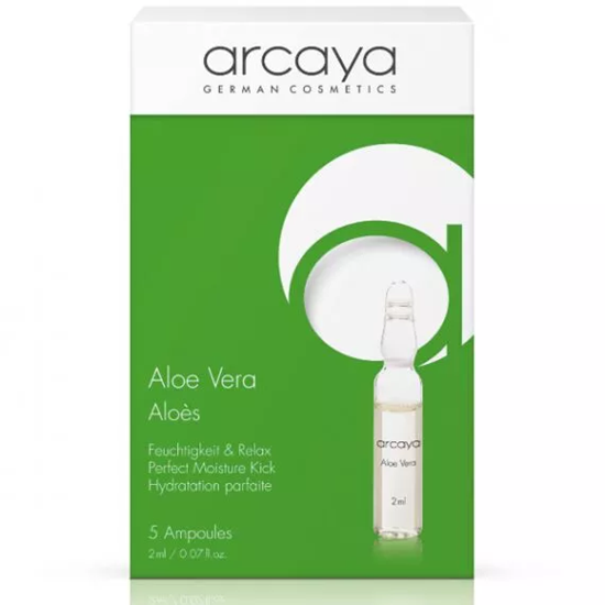 Bild von arcaya - Aloe Vera Feuchtigkeits Ampulle - 5x2ml