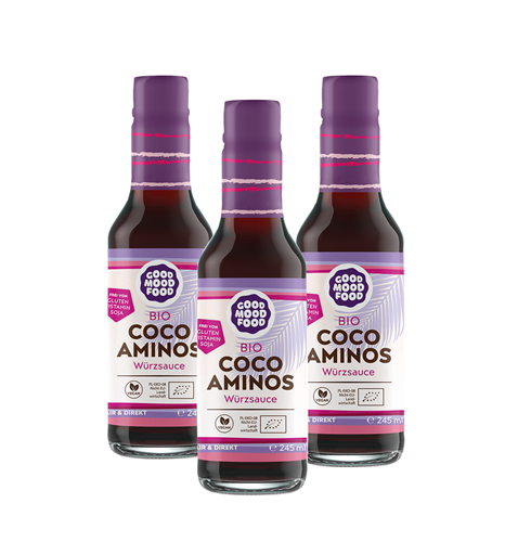 Bild von GoodMoodFood - Bio Coco Aminos Würzsauce - 3x245 ml