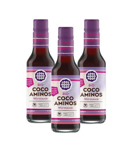 Bild von GoodMoodFood - Bio Coco Aminos Würzsauce - 3x500 ml