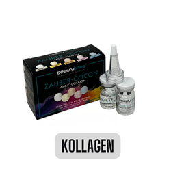 Bild von Beautylines - Zauber Cocon - Seidenprotein Kollagen Set - Weiß