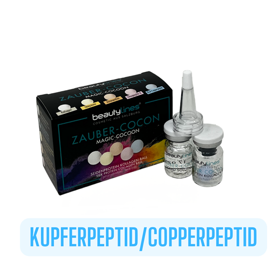 Picture of Beautylines - Zauber Cocon - Seidenprotein Kollagen Set - Blau