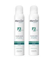 Bild von Allpresan Diabetic - Schaum Creme Intensiv & Repair ohne Urea - 2x200 ml