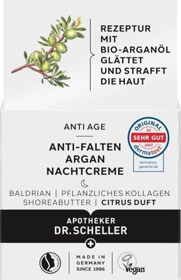 Bild von Dr. Scheller - Anti-Falten Argan Nachtcreme - 50ml