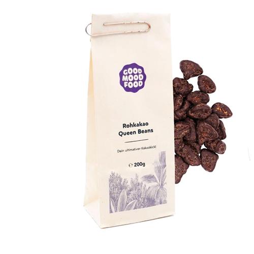 Picture of GoodMoodFood - Bio Rohkakao Queen Beans - 200g