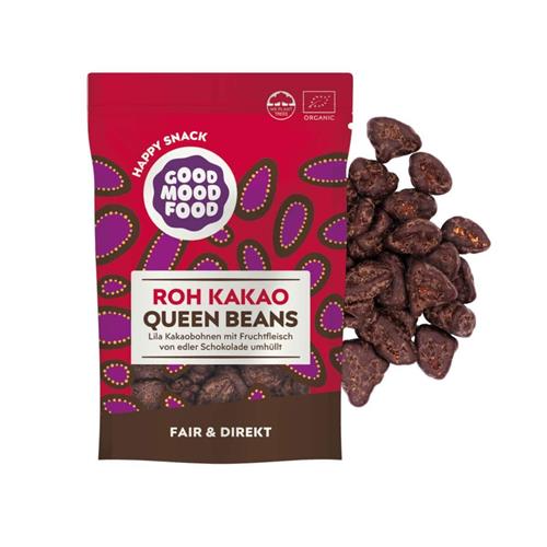 Picture of GoodMoodFood - Bio Rohkakao Queen Beans - 75g