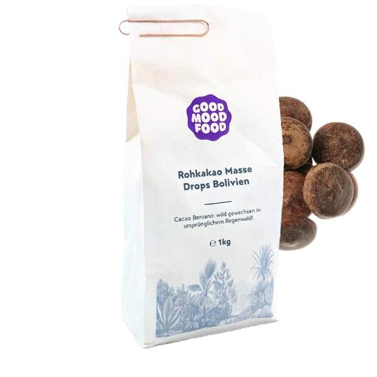 Bild von GoodMoodFood - Bio Rohkakao Drops - Wildsammlung Bolivien - 1kg