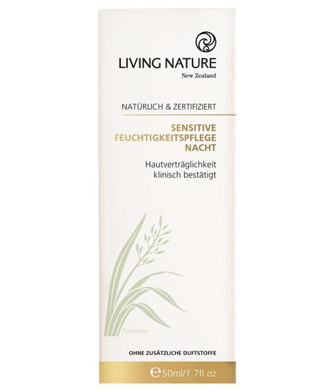 Bild von Living Nature - Sensitive Night Moisture Nachtcreme - 50 ml