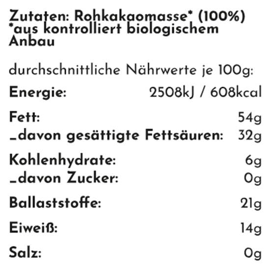 Bild von GoodMoodFood - Rohkakaomasse Peru 100% - 500g +  Bio Kakao Gewürzzubereitung - 45g