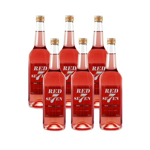 Picture of Red Se7en - Rhubarb liqueur with vanilla flavor - 12% - 6x 0,7l