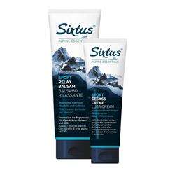 Bild von Sixtus - Sport Gesäßcreme - 125ml + Sport Relax Balsam - 250ml