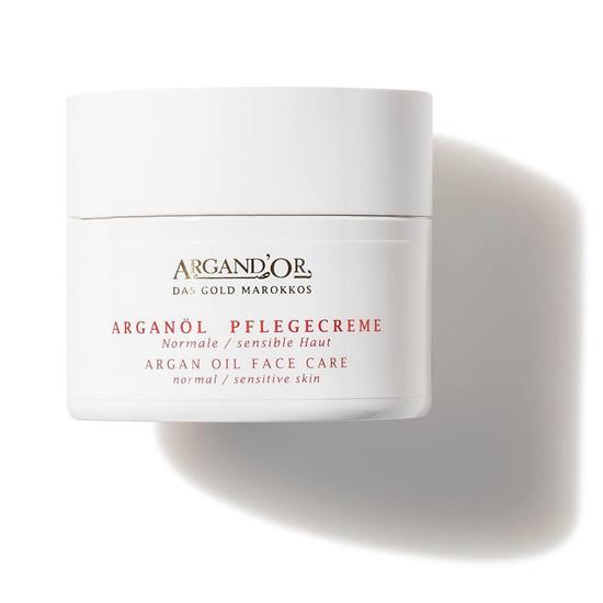 Picture of ARGAND'OR vegan argan oil nourishing cream 50ml For normal and sensitive skin Moisturizing face care Day cream and night cream Ideal makeup base Vegan