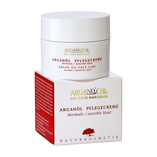 Picture of ARGAND'OR vegan argan oil nourishing cream 50ml For normal and sensitive skin Moisturizing face care Day cream and night cream Ideal makeup base Vegan