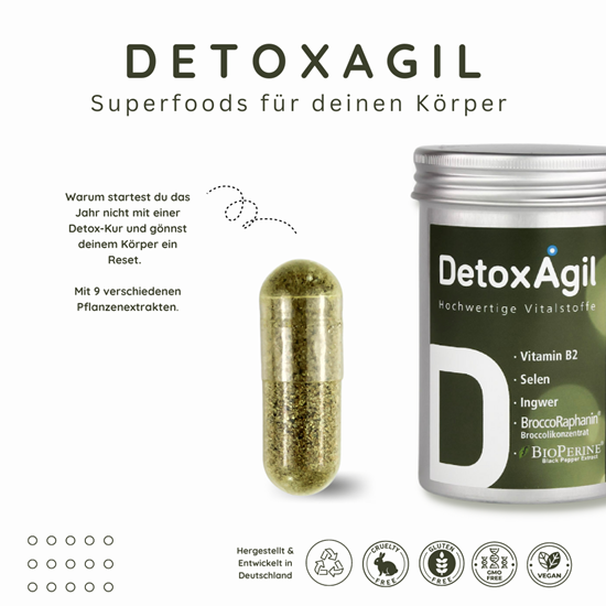 Bild von AgilNature - DetoxAgil - 45g