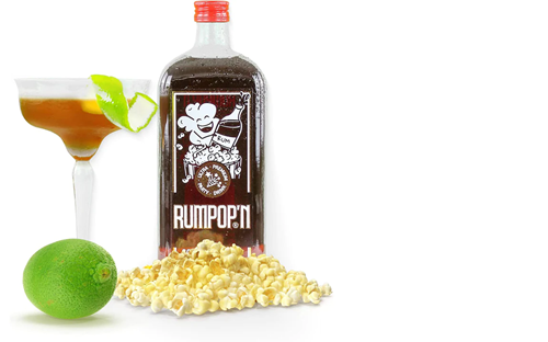 Bild von RUMPOP`N - Rum-Likör mit Popcorn-Geschmack - 20% Vol. - 0,7l