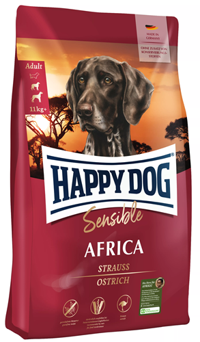 Picture of Happy Dog 03548 - Supreme Sensible Africa Ostrich - dry dog food for adult dogs - 12,5 kg content