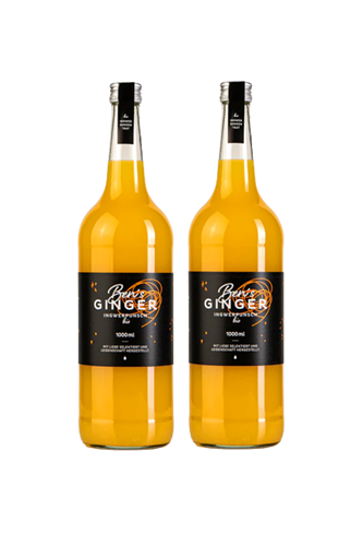 Bild von Ben's Ginger - Bio Ingwerpunsch - 2x 1l (8% alc.)