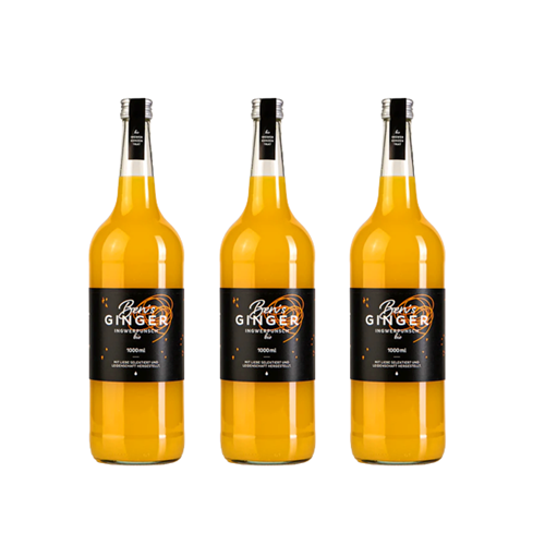 Bild von Ben's Ginger Bio Ingwerpunsch - 3x 1l (8% alc.)