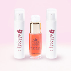 Bild von Forget about Age - 1x Instant Wrinkle Eraser 15ml + 1x Teint Love Light 15ml + 1x Instant Teint Love dark 15ml