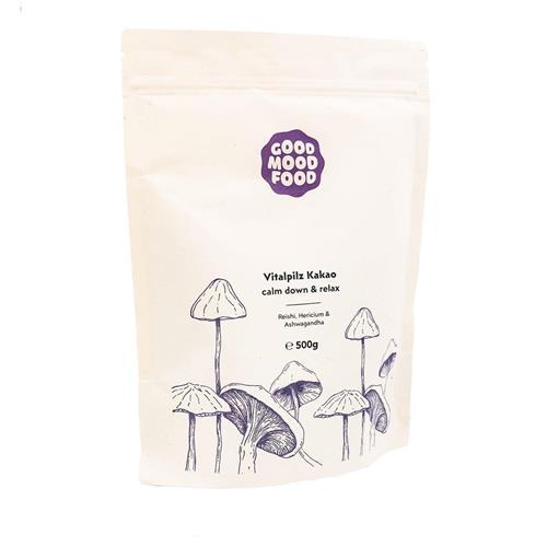 Bild von GoodMoodFood - Vitalpilz Kakao - Calm Down & Relax - 500g
