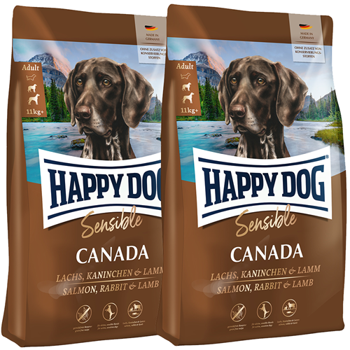 Bild von Happy Dog - Sensible Canada - 2x11kg