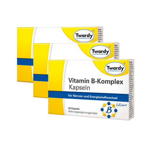 Bild von Astrid Twardy Vitamin B Komplex - 3x 60 Kapseln