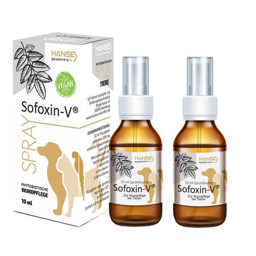 Bild von Hanse Scientific - Tier Wunderpflegespray Sofoxin-V - 2x 10ml