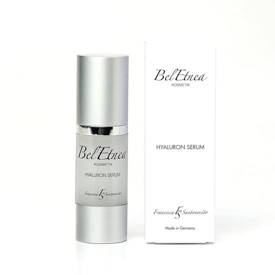 Picture of BelEtnea 24h Anti Aging Hyaluron Serum Face | 30 ml High-dose day and night cream for face, neck, eyes and décolleté - eye cream against wrinkles and dark circles - immediate effect