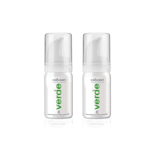 Bild von Callusan Verde - Hautpflege für sehr trockene und empfindliche Haut - 2x 40 ml