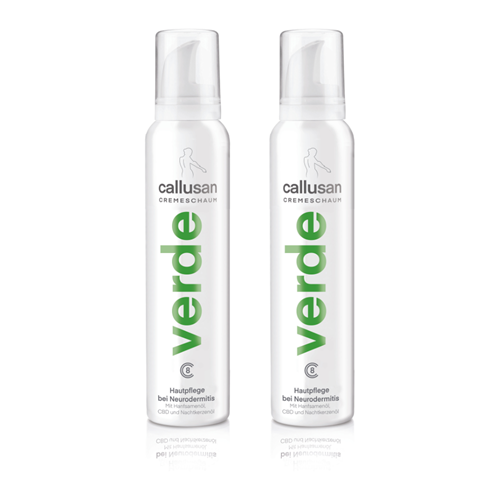 Bild von Callusan Verde - Hautpflege für sehr trockene und empfindliche Haut - 2x 175 ml