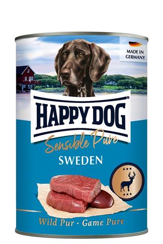 Bild von Happy Dog - Sensible Pure Sweden - Nassfutter - 6 x 400 g
