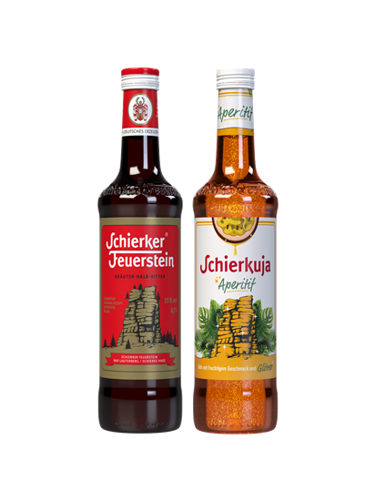 Bild von Schierker Feuerstein 0,7 l +  Schierkuja 0,7 l - Set