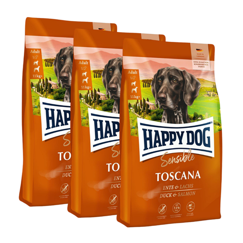 Bild von Happy Dog - Sensible Toscana - 3x 4 kg