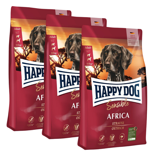 Bild von Happy Dog - Sensible Africa - 3x 4 kg
